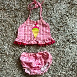 Adorable bathing suit set size 6